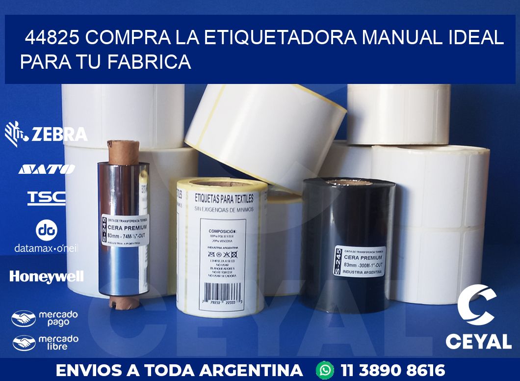 44825 COMPRA LA ETIQUETADORA MANUAL IDEAL PARA TU FABRICA