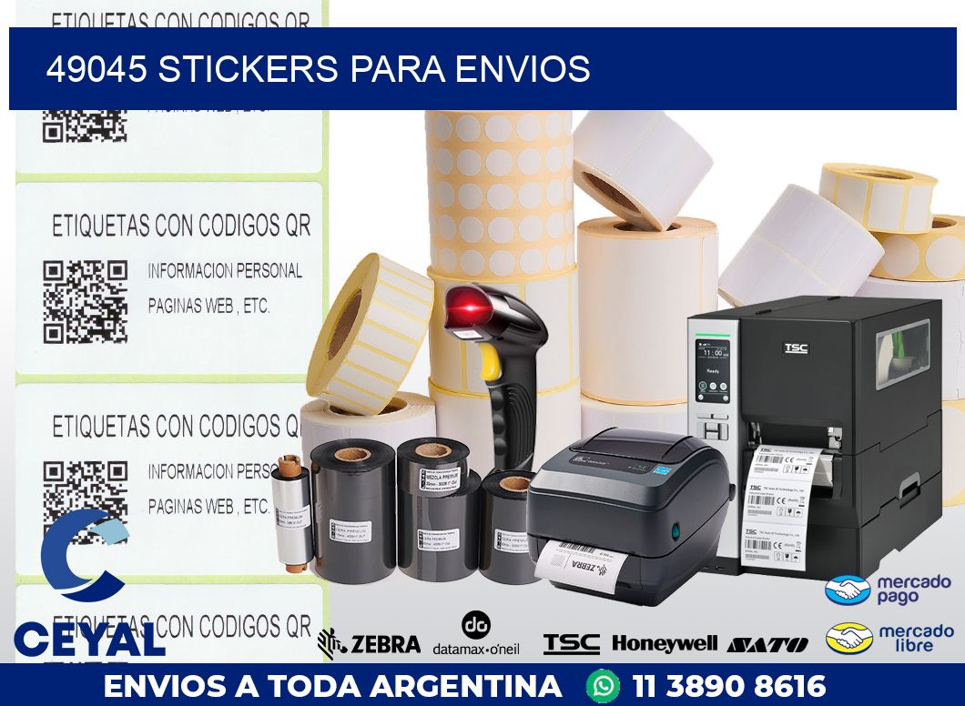 49045 STICKERS PARA ENVIOS