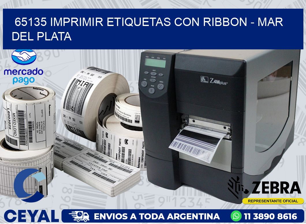 65135 IMPRIMIR ETIQUETAS CON RIBBON - MAR DEL PLATA