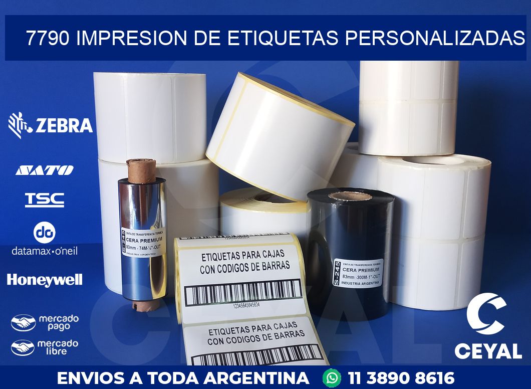 7790 IMPRESION DE ETIQUETAS PERSONALIZADAS