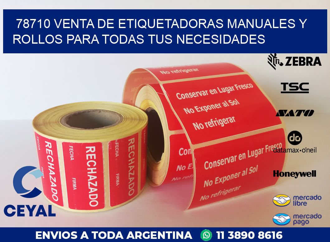 78710 VENTA DE ETIQUETADORAS MANUALES Y ROLLOS PARA TODAS TUS NECESIDADES