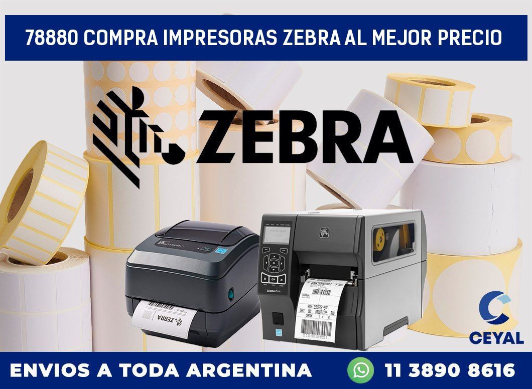 78880 COMPRA IMPRESORAS ZEBRA AL MEJOR PRECIO