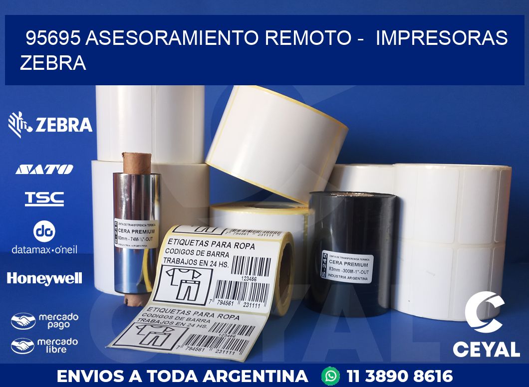 95695 ASESORAMIENTO REMOTO -  IMPRESORAS ZEBRA