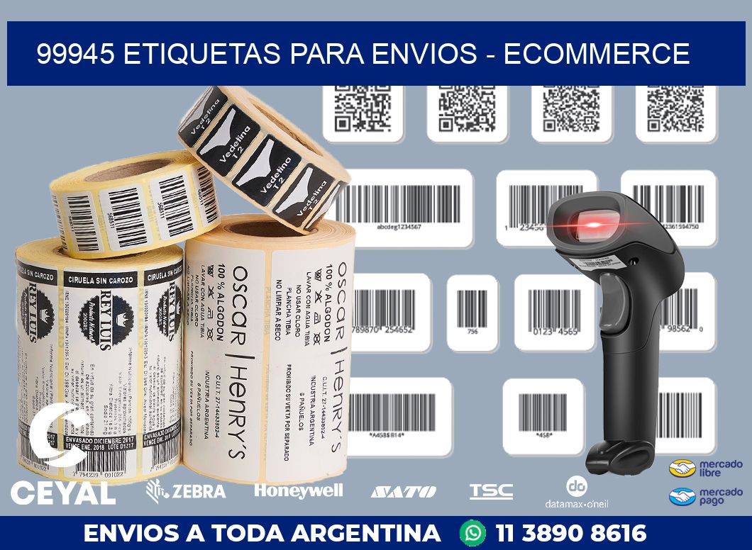 99945 ETIQUETAS PARA ENVIOS - ECOMMERCE