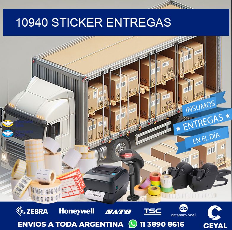10940 STICKER ENTREGAS