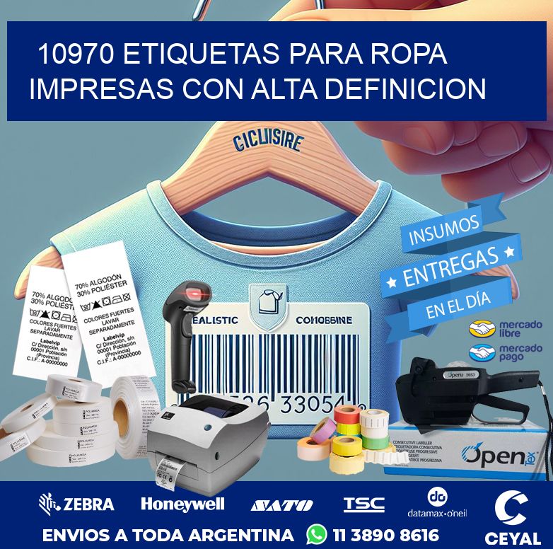 10970 ETIQUETAS PARA ROPA IMPRESAS CON ALTA DEFINICION