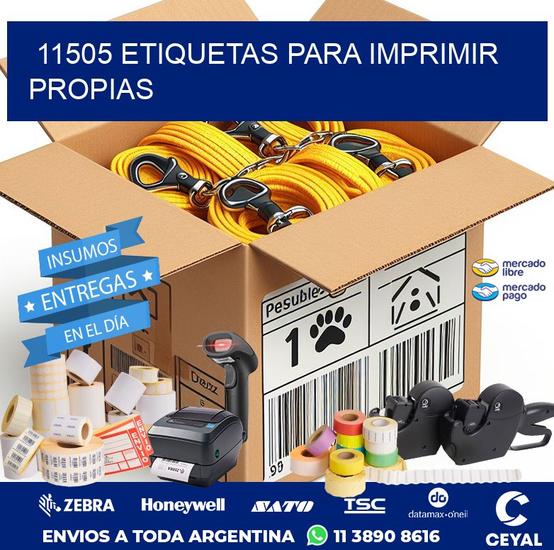 11505 ETIQUETAS PARA IMPRIMIR PROPIAS