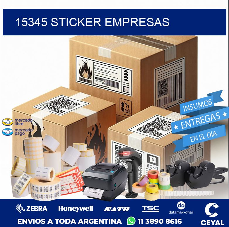 15345 STICKER EMPRESAS