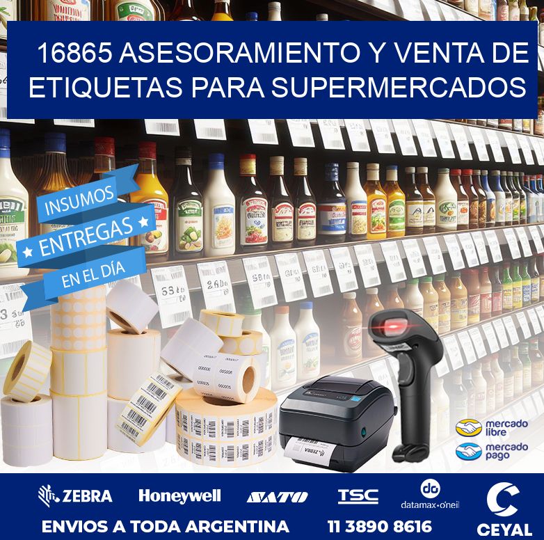 16865 ASESORAMIENTO Y VENTA DE ETIQUETAS PARA SUPERMERCADOS