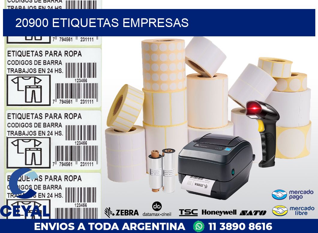 20900 ETIQUETAS EMPRESAS