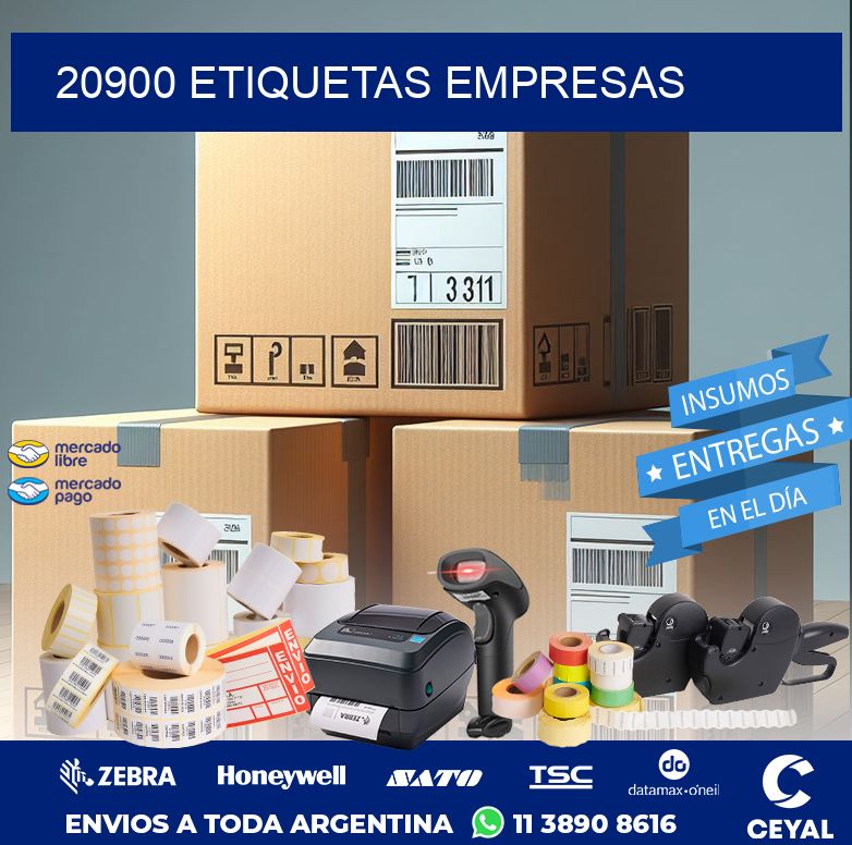 20900 ETIQUETAS EMPRESAS