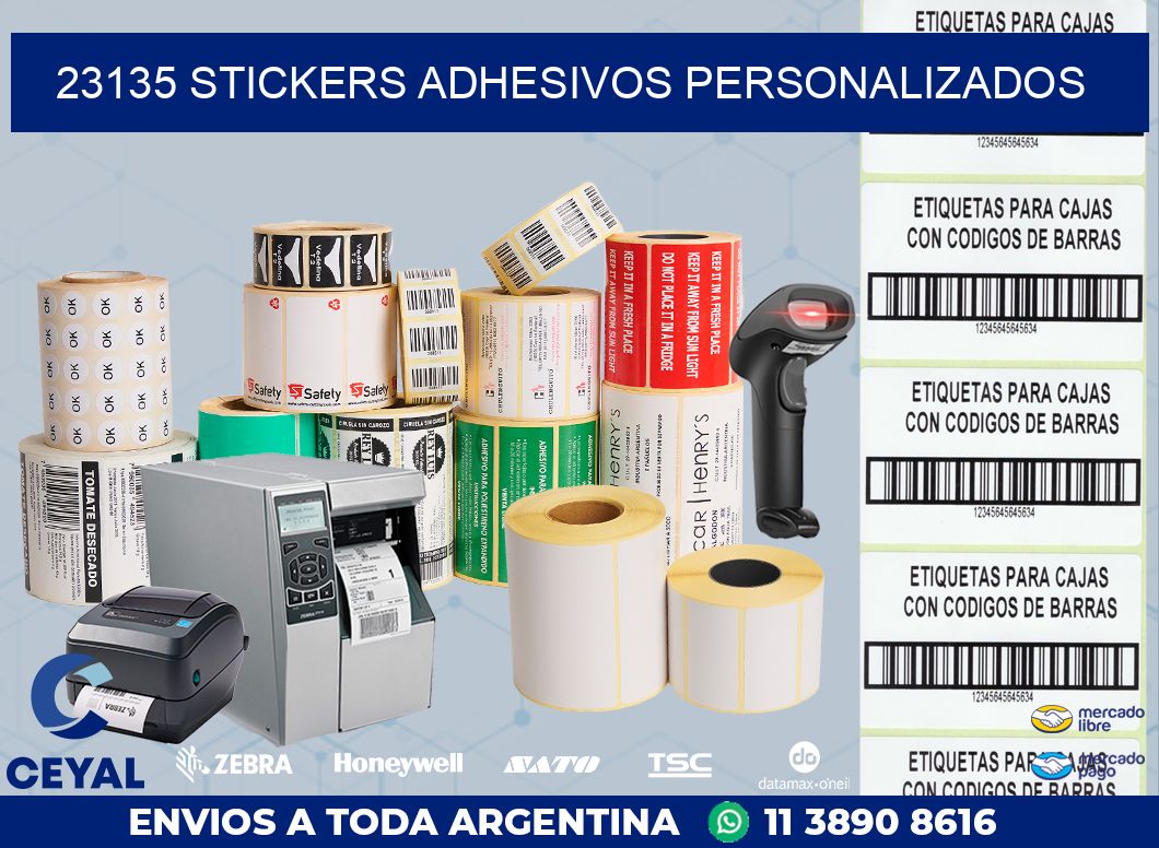 23135 STICKERS ADHESIVOS PERSONALIZADOS