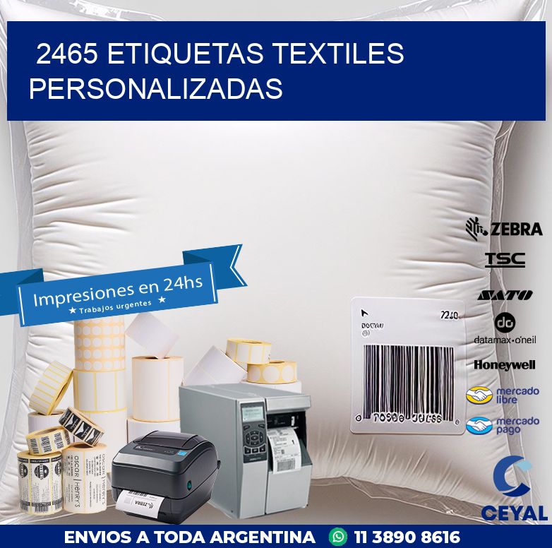 2465 ETIQUETAS TEXTILES PERSONALIZADAS