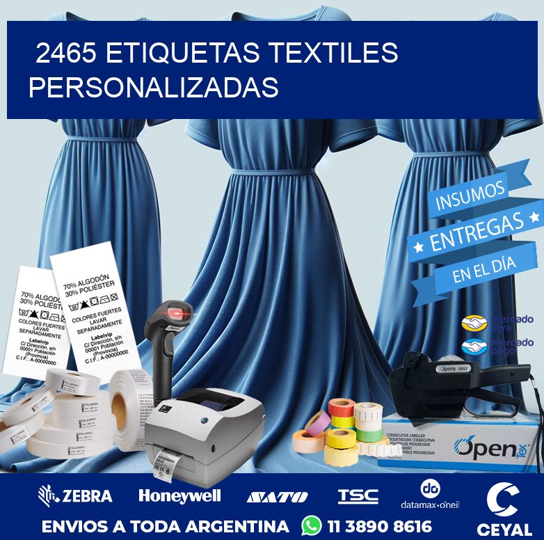 2465 ETIQUETAS TEXTILES PERSONALIZADAS