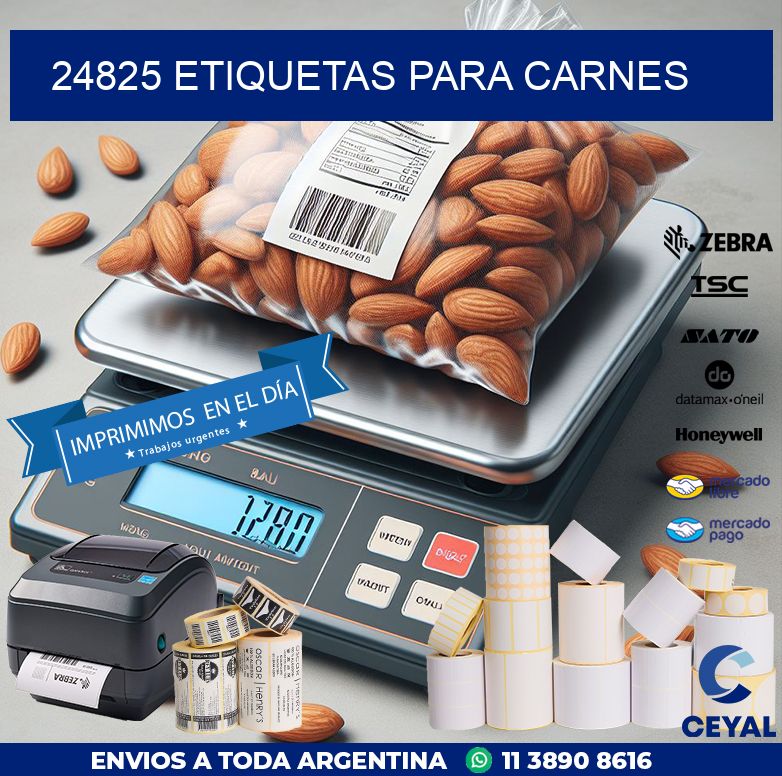 24825 ETIQUETAS PARA CARNES