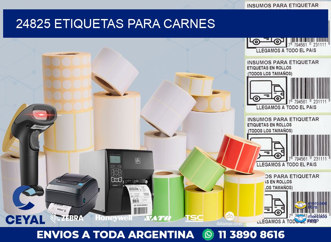 24825 ETIQUETAS PARA CARNES