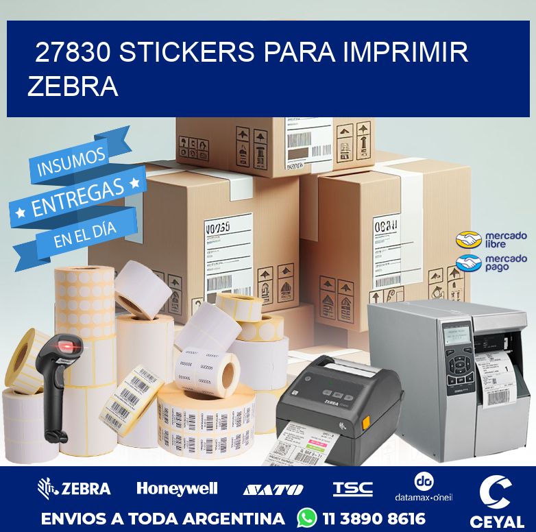 27830 STICKERS PARA IMPRIMIR ZEBRA