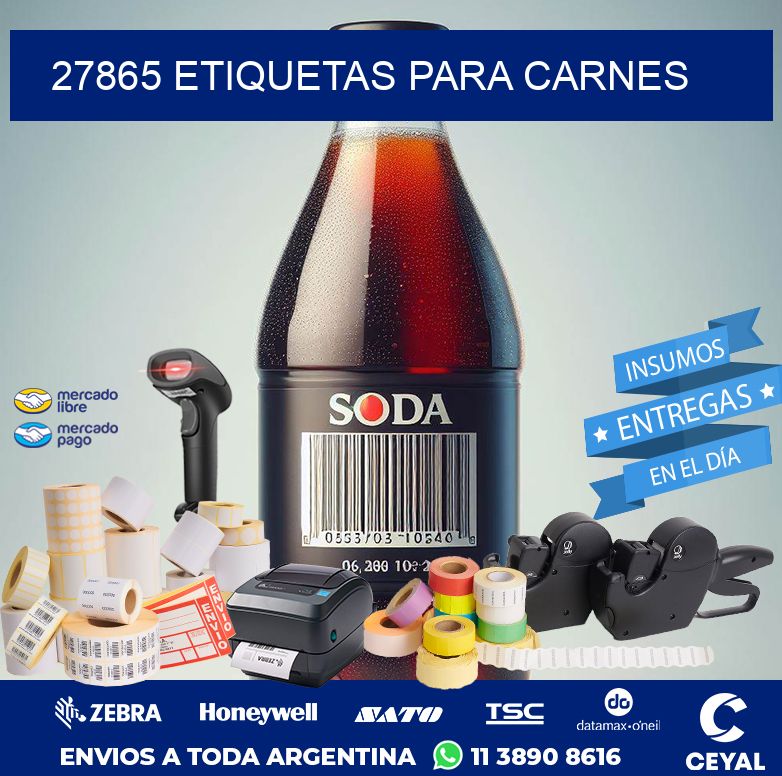 27865 ETIQUETAS PARA CARNES