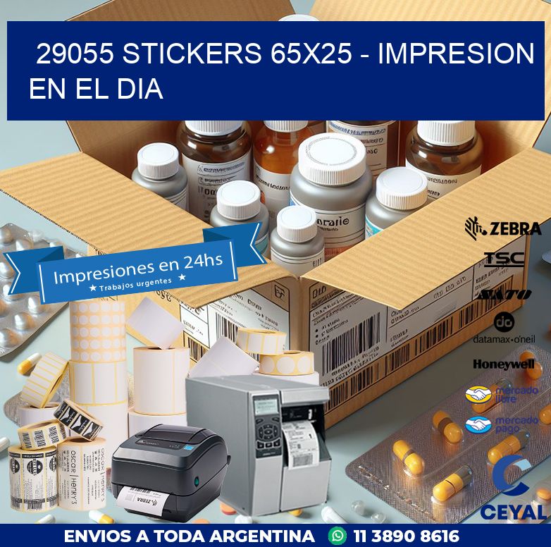 29055 STICKERS 65×25 – IMPRESION EN EL DIA