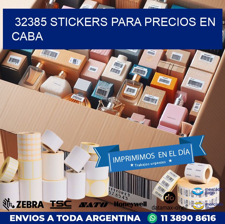 32385 STICKERS PARA PRECIOS EN CABA