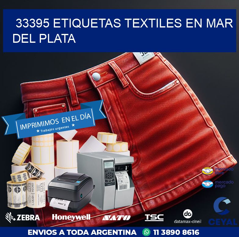 33395 ETIQUETAS TEXTILES EN MAR DEL PLATA