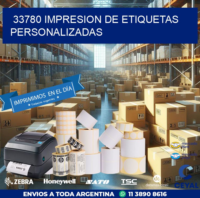 33780 IMPRESION DE ETIQUETAS PERSONALIZADAS