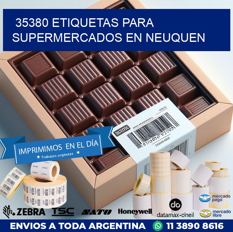 35380 ETIQUETAS PARA SUPERMERCADOS EN NEUQUEN
