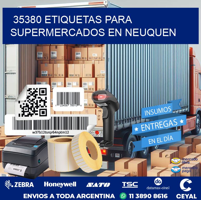 35380 ETIQUETAS PARA SUPERMERCADOS EN NEUQUEN