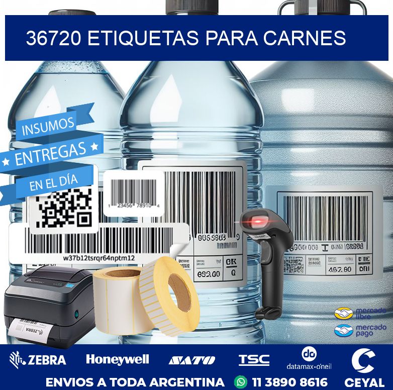 36720 ETIQUETAS PARA CARNES
