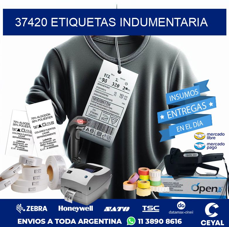 37420 ETIQUETAS INDUMENTARIA