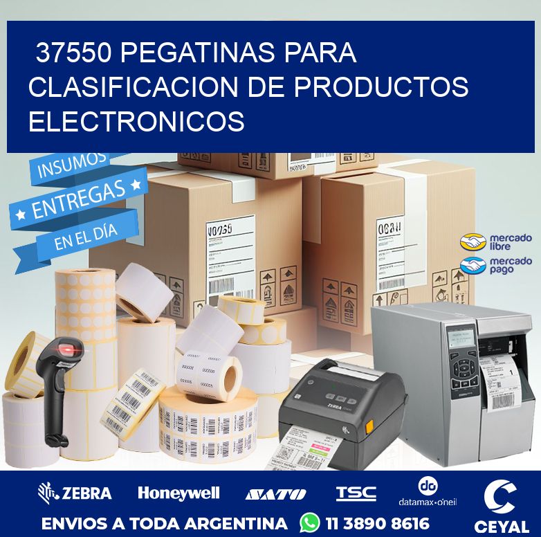 37550 PEGATINAS PARA CLASIFICACION DE PRODUCTOS ELECTRONICOS