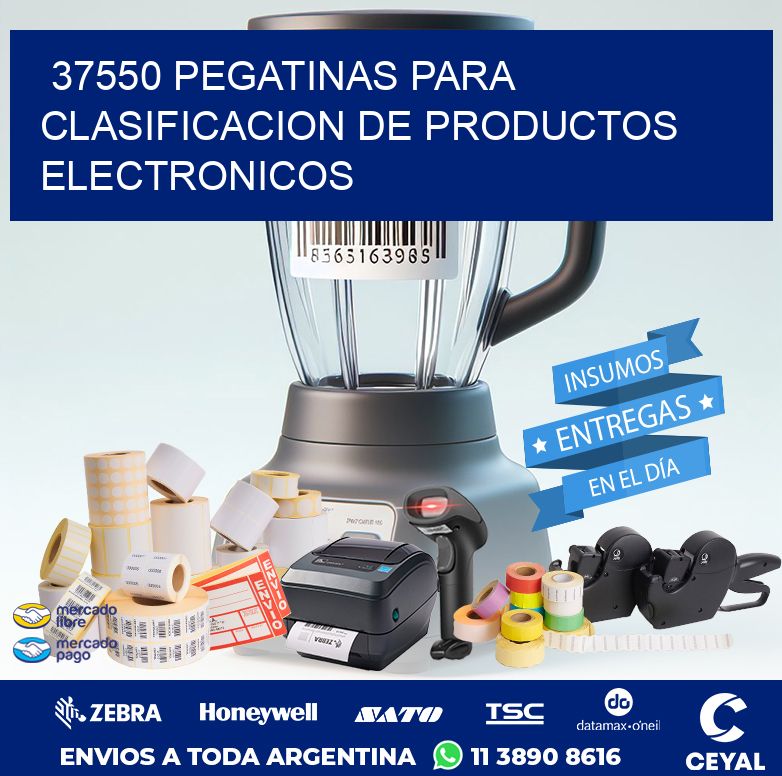 37550 PEGATINAS PARA CLASIFICACION DE PRODUCTOS ELECTRONICOS