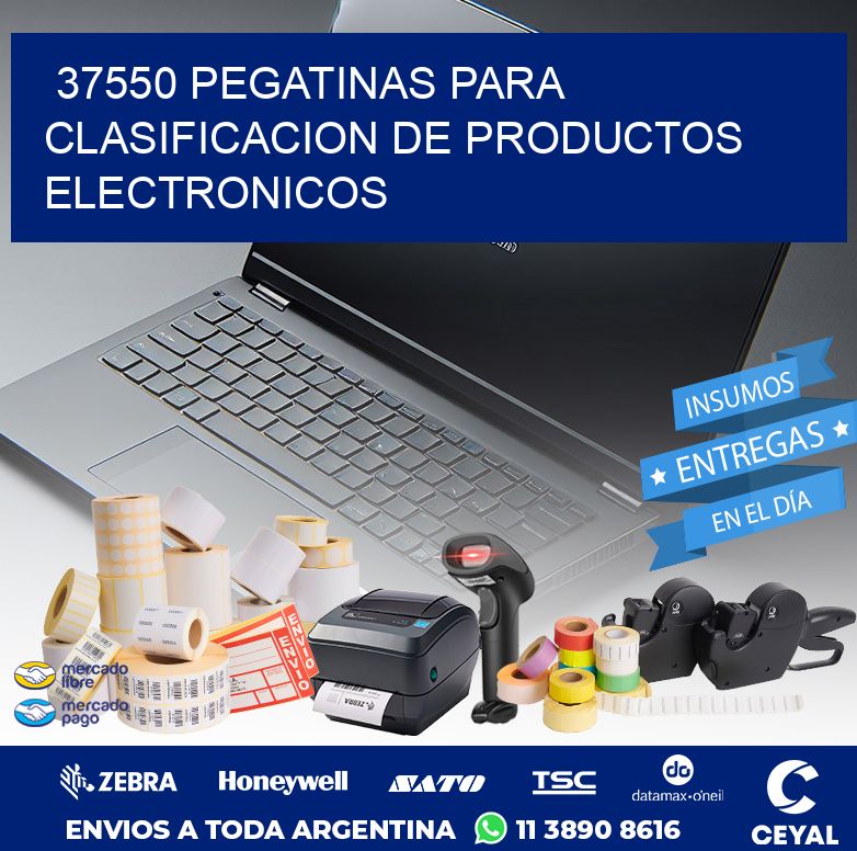 37550 PEGATINAS PARA CLASIFICACION DE PRODUCTOS ELECTRONICOS