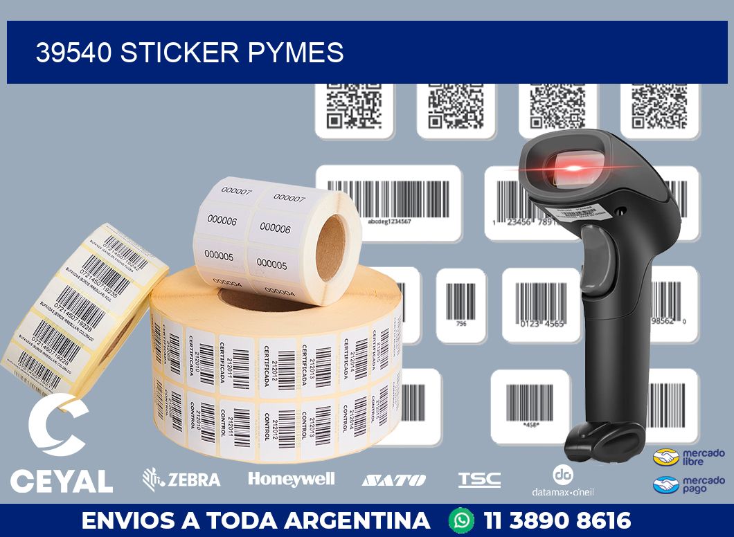 39540 STICKER PYMES