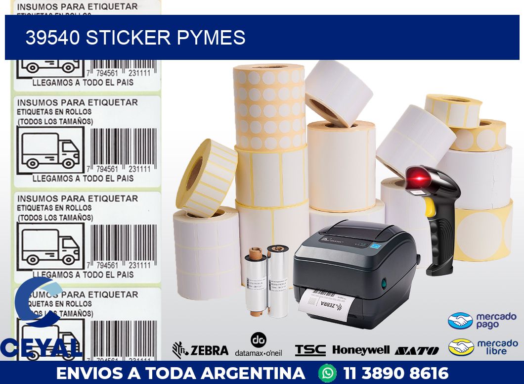 39540 STICKER PYMES