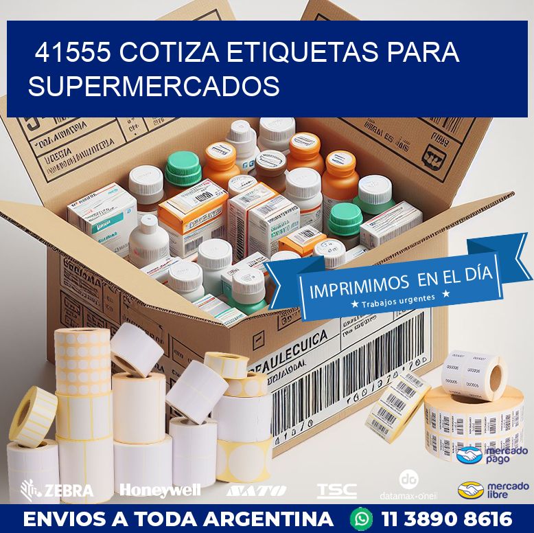 41555 COTIZA ETIQUETAS PARA SUPERMERCADOS