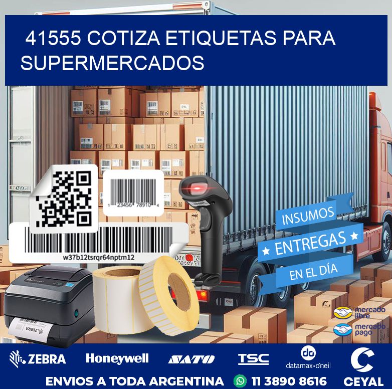 41555 COTIZA ETIQUETAS PARA SUPERMERCADOS
