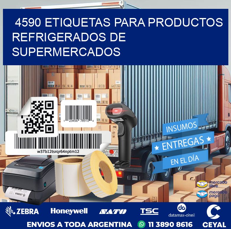 4590 ETIQUETAS PARA PRODUCTOS REFRIGERADOS DE SUPERMERCADOS