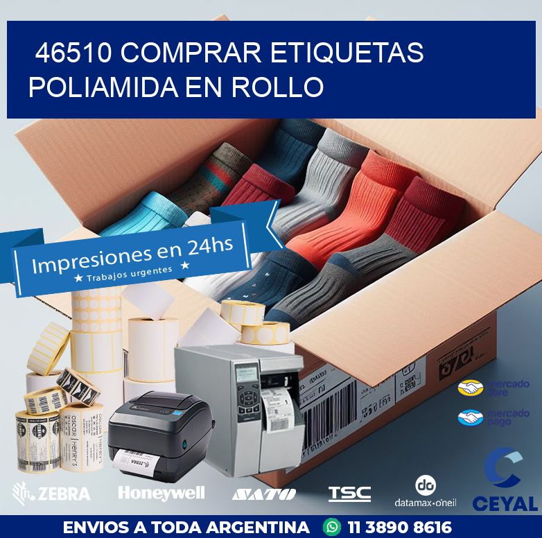 46510 COMPRAR ETIQUETAS POLIAMIDA EN ROLLO