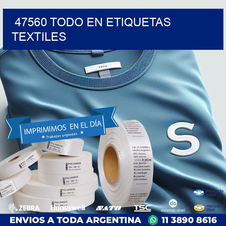 47560 TODO EN ETIQUETAS TEXTILES