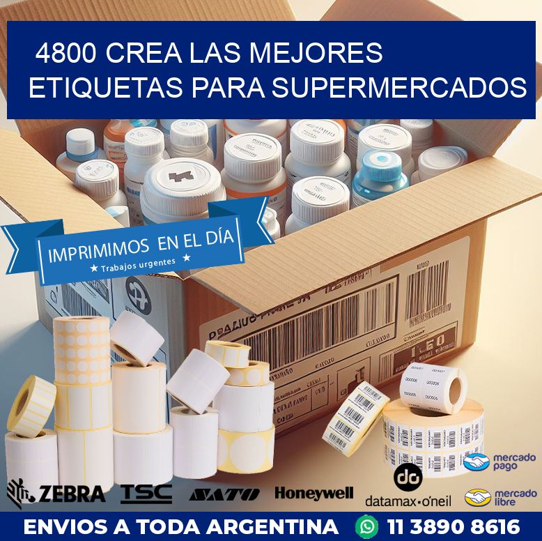 4800 CREA LAS MEJORES ETIQUETAS PARA SUPERMERCADOS
