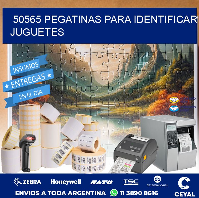 50565 PEGATINAS PARA IDENTIFICAR JUGUETES