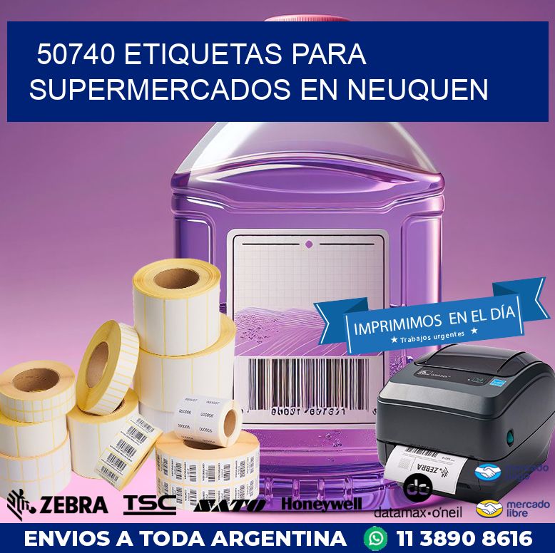 50740 ETIQUETAS PARA SUPERMERCADOS EN NEUQUEN