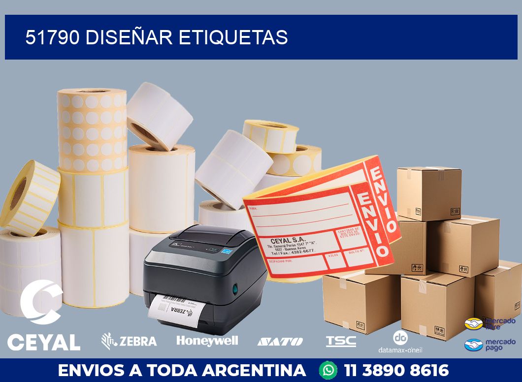51790 DISEÑAR ETIQUETAS