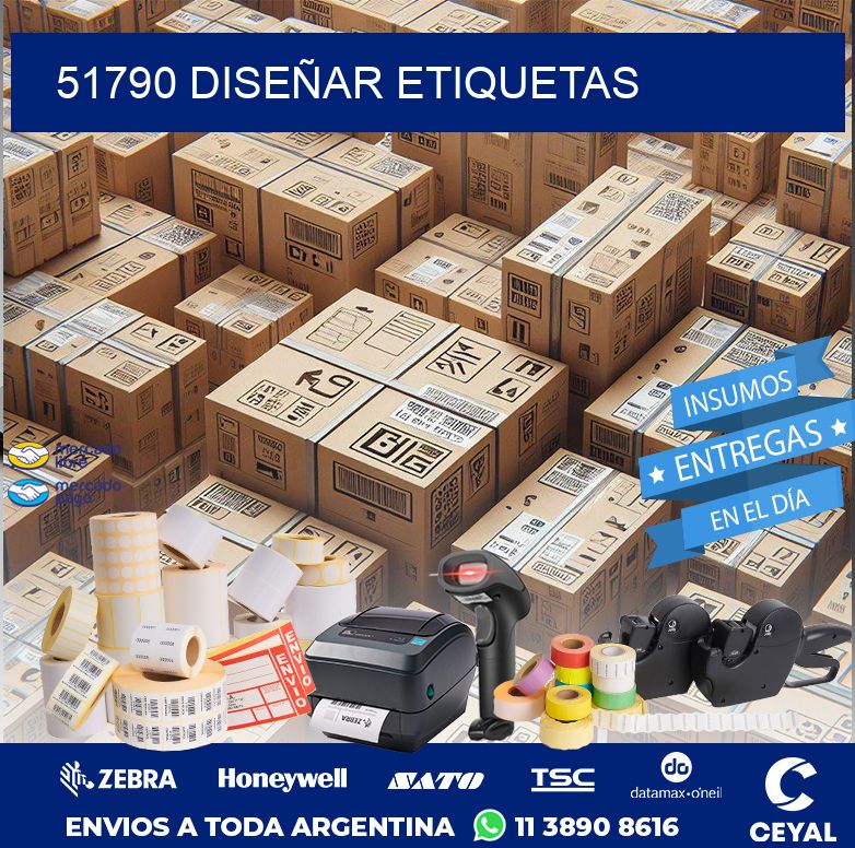 51790 DISEÑAR ETIQUETAS