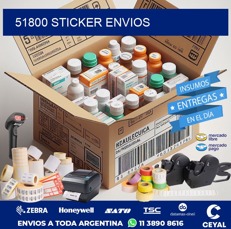 51800 STICKER ENVIOS