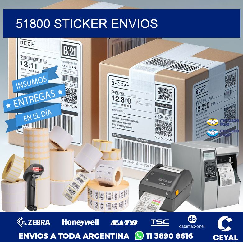 51800 STICKER ENVIOS