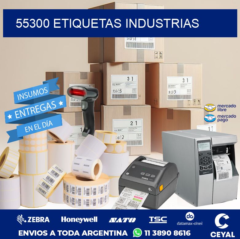 55300 ETIQUETAS INDUSTRIAS