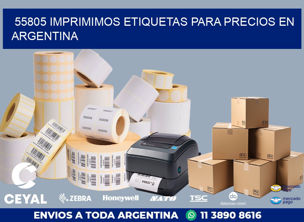 55805 IMPRIMIMOS ETIQUETAS PARA PRECIOS EN ARGENTINA