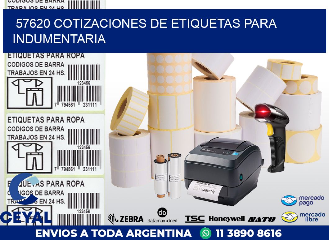 57620 COTIZACIONES DE ETIQUETAS PARA INDUMENTARIA